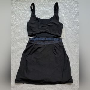 NWT Outdoor Voices Black Court Dress | size s